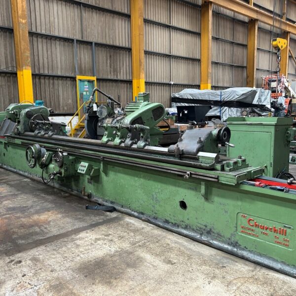 F4019 CHURCHILL HEAVY DUTY PLAIN CYLINDRICAL GRINDER