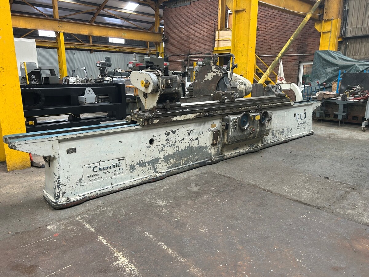 F4020 CHURCHILL HEAVY DUTY PLAIN CYLINDRICAL GRINDER