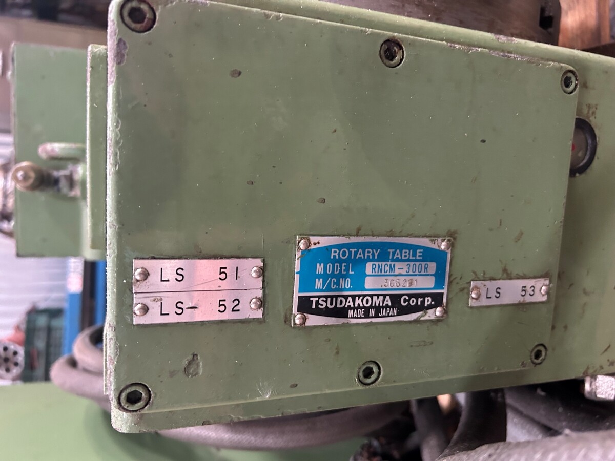 F4050 TSUDAKOMA, CNC Universal 4th Axis, Model RNCM-300 - Image 2