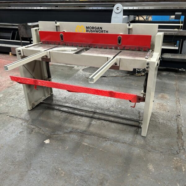 F3687 MORGAN RUSHWORTH TREADLE GUILLOTINE