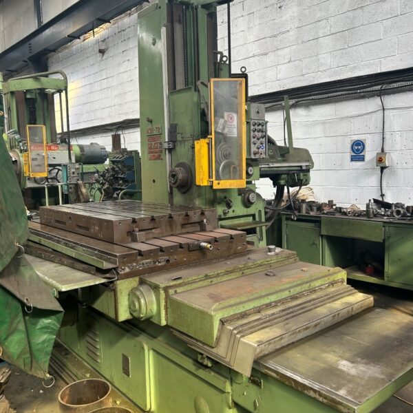 F4100 DEVLIEG HERBERT MODEL SPIRAMATIC 43H-72 HORIZONTAL PRECISION JIG MILL