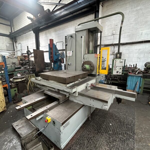 F4024 KEARNS RICHARDS SH75 TABLE TYPE HORIZONTAL BORER WITH SCREW CUTTING TO TABLE