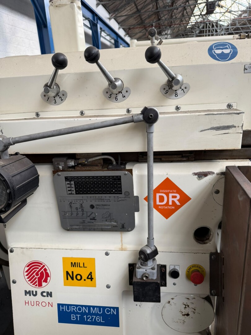 F4027 HURON MU6 CNC UNIVERSAL MILLING MACHINE, - Image 4